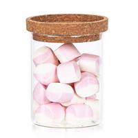 4Home Sklenená dóza na potraviny s vekom Cork, 650 ml, 650 ml