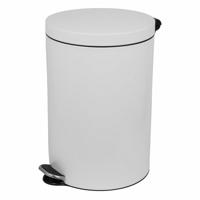 Alda Pedálový odpadkový kôš Freedom Fresh 20 l, biela, 20 l
