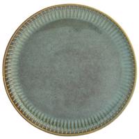 Altom Porcelánový dezertný tanier Reactive Sage, 20,5 cm