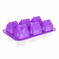 Banquet Silikónová forma domčeky CULINARIA Violet, 29,5 x 17,5 x 6 cm