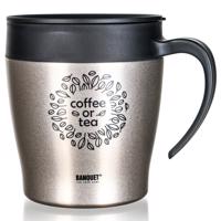 Banquet Termohrnček cestovný TAZZA 330 ml, béžová