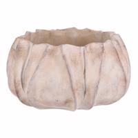 Betónový obal na kvetináč L, sivá, 30 x 17 cm, 30 cm