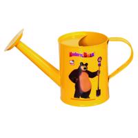 Bino Kanvička Máša a medveď žltá, 25 cm