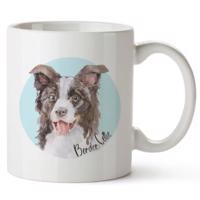 Bohemia Gifts Keramický hrnček - Border Collie ,350 ml
