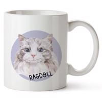 Bohemia Gifts Keramický hrnček - Ragdoll, 350 ml
