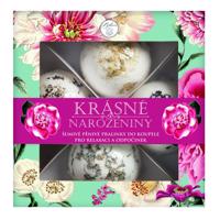 Bohemia Gifts Pralinky do kúpeľa - K narodeninám, 4 ks