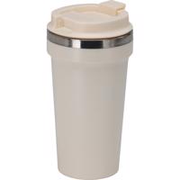 Cestovný hrnček na pitie, biela, 500 ml