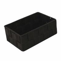 Compactor Úložný organizér do zásuvky Compactor TEX - košík M, 18 x 12 x 7 cm, čokoládový, M