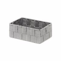 Compactor Úložný organizér do zásuvky Compactor TEX - košík M, 18 x 12 x 7 cm, sivý, M