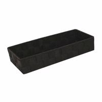 Compactor Úložný organizér do zásuvky L TEX, 30 x 12 x 7 cm, hnedá, L