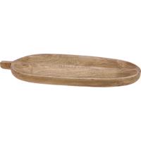 Dekoračný podnos v tvare listu Mango, 40 x 18 cm