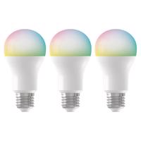 Denver SHL-350 E27 9W LED matná RGBW WLAN 3 ks