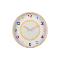 Dizajnové nástenné hodiny Karlsson 5962MC žlté,priemer 25 cm