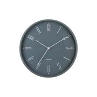 Dizajnové nástenné hodiny Karlsson 5988GR sivé,priemer 30 cm