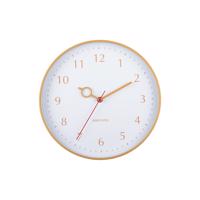 Dizajnové nástenné hodiny Karlsson 5992YE žlté,priemer 30 cm