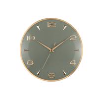 Dizajnové nástenné hodiny Karlsson 6017GR sivé,priemer 40 cm