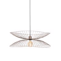 Dizajnové závesné svietidlo bronz 66 cm - Pua