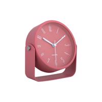 Dizajnový budík Karlsson 5989RD červený, priemer12 cm