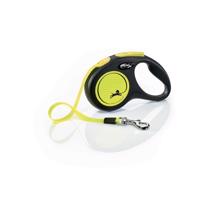 Flexi Samonavíjacie vodítko New Neon S, 5 m, 15 kg, žltá