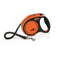 Flexi Samonavíjacie vodítko Xtreme M, 5 m, 35 kg, oranžová
