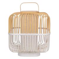 Forestier Bamboo Square M stolná lampa v bielej