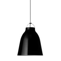 FRITZ HANSEN Caravaggio P3 lesklá čierna/čierna
