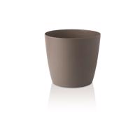 Gardenico Kvetináč Ella Twist 'n' Roll taupe, 30 cm