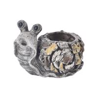 InDecor Keramický obal na kvetináč slimák Ebi, 30 x 23 x 23 cm