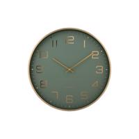 Karlsson 5973GR dizajnové nástenné hodinysvetlozelené, priemer 40 cm