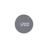 Karlsson 5981GY dizajnové LED hodiny s budíkomsivé, priemer 9 cm