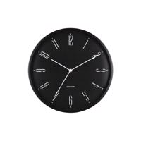 Karlsson 5988BK dizajnové nástenné hodiny čierne,priemer 30 cm