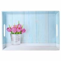 Kesper 77392 Servírovací podnos Tulipány, 50 x 35x 4,5 cm