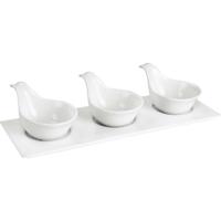 Lamart LT9218 4-dielna súprava servírovacích nádobDine, 34 x 12 cm