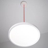 LED závesné svietidlo VIVAA 2.0 VTL Ø45cm kábel červený CCT