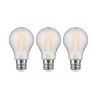 LED žiarovka matná E27 A60 2,2W 2700K 470lm 3ks