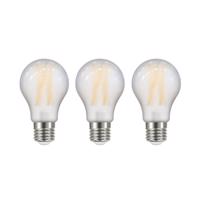 LED žiarovka matná E27 A60 5W 3000K 1060lm 3ks
