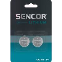 Lítiová batéria Sencor SBA CR2016 3 V, 2 ks