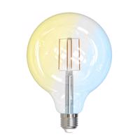LUUMR Smart LED žiarovka číra E27 G125 7W Tuya WLAN CCT