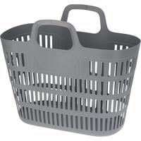 Nákupný košík 25 l, šedá