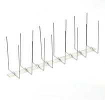 Nehrdzavejúce ochranné hroty proti vtákom, 33 x 11 cm