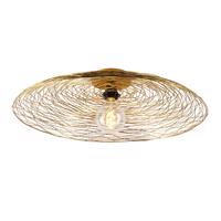 Orientálna stropná lampa zlatá 60 cm - Glan