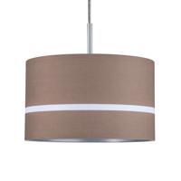 Paulmann tienidlo Tessa, hnedé, pruhované, 26 cm, textil