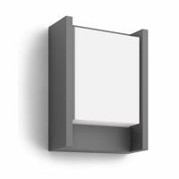 Philips Arbour UltraEfficient vonkajšie nástenné LED svietidlo 3,8 W 2700K, antracit