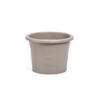 Plastia Samozavlažovací kvetináč Narza pr. 35 cm, taupe, pr. 35 cm