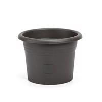 Plastia Samozavlažovací kvetináč Narza pr. 50cm, antracit, pr. 50 cm