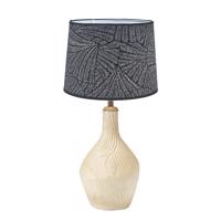 PR Home Hope stolová lampa Ø 35 cm béžová/čierna