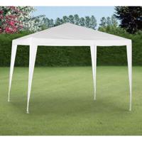 ProGarden Záhradný altánok 3 x 3 m, biela, v. 245 cm