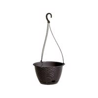 PROSPERPLAST RATOLLA ROUND W Kvetináč závesný 21,7cm, antracit DRLW215