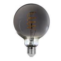 Rabalux Dekoratívna LED filament žiarovka s točeným vl., dymové s., E27, G95, 4 W, 350lm