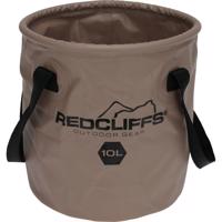 Redcliffs Skladacie kempinogvé vedierko s držadlami, 10 l